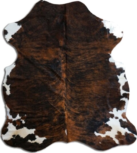 Kuskinn   Tricolor Exotic N136 Størrelse: 203 x 178 cm