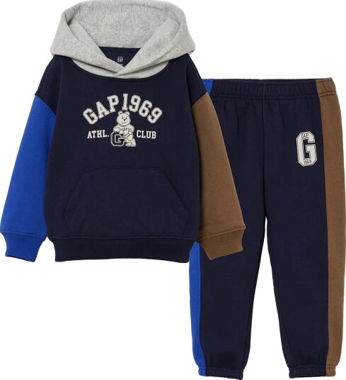 GAP Varsity Logo Fleece Set From The Gap Collection   NAVY UNIFORM   74/80