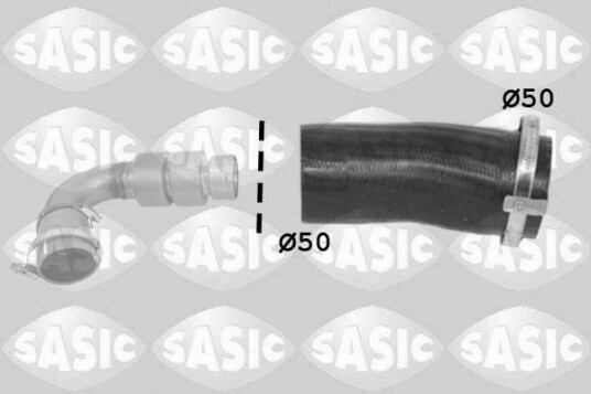 SASIC 3336231 Ladeluftslange