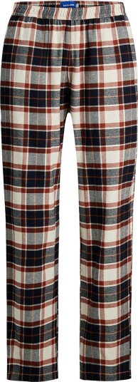 Jack & Jones Pysjamas JacRimon Cloud Danser Jack & Jones 10 år (140) Bukser bomull Beige Blå Rød