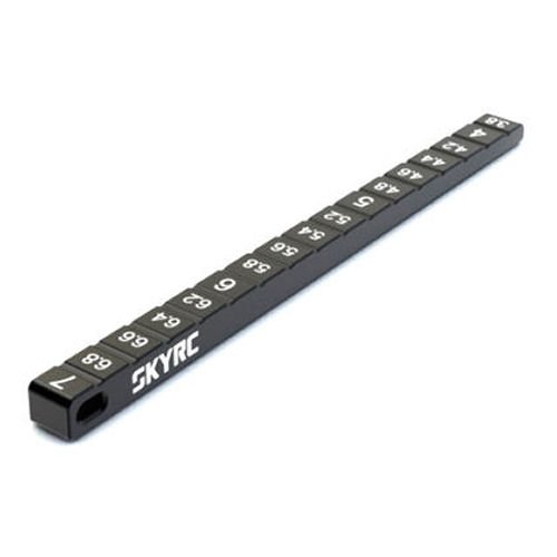 SkyRC Chassis Ride Height Gauge Blue 3.8-7.0mm