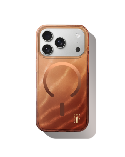 iPhone 17 Pro Max iDeal Of Sweden Clear Deksel MagSafe Kompatibel Mocha Mousse