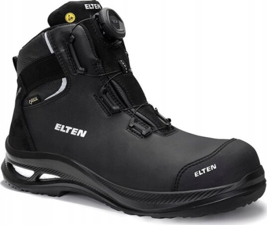 Shoes Elten Terence Xxg Pro Boa Gtx Black Mid Esd S3 Hi Ci, Black 45