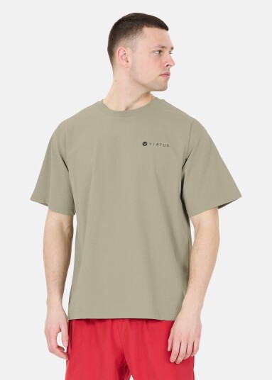 Virtus Kallan M S/S Tee Dried sage S T shirts Virtus Kallan M S/S Tee Dried sage S T shirts