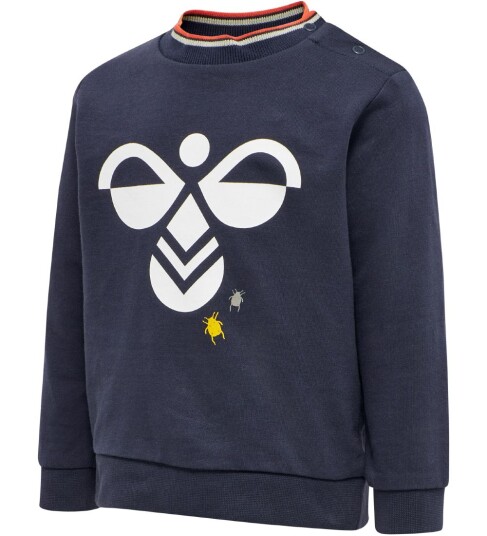 Hummel Collegegenser hmlCarl Navy 56 Collegegenser Blå