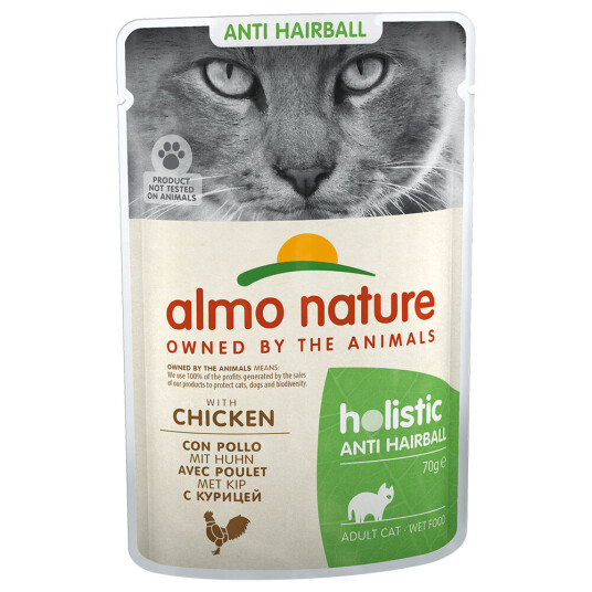 Holistic Anti Hairball Kylling 24 X 70 G Holistic Anti Hairball Kylling 24 X 70 G