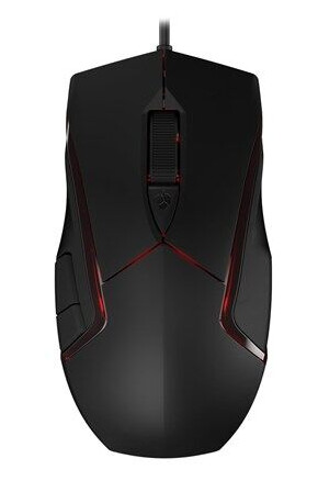 Cherry MC 3.1 Optisk Gamingmus med RGB - 7 Knapper - Kablet - Svart