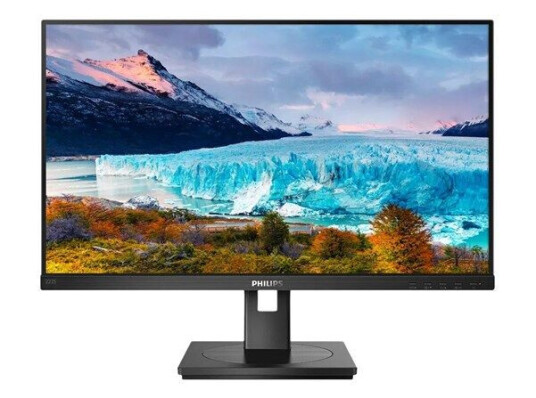 Philips S-line 22" IPS Full HD PC-skjerm med Høyttalere - 1920x1080, 75Hz, Svart Philips S-line 22" IPS Full HD PC-skjerm med Høyttalere - 1920x1080, 75Hz, Svart