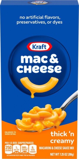Kraft Mac and Cheese, Thick 'n Creamy 206 gram (USA Import)