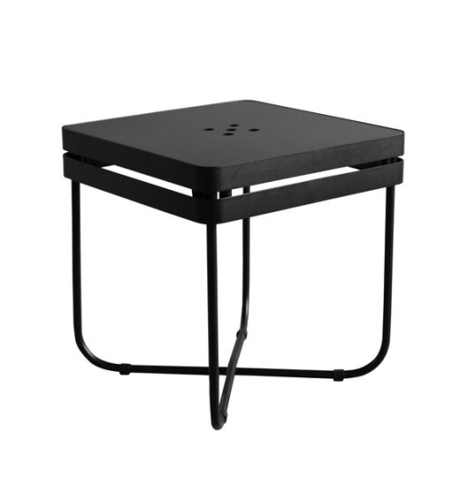 Ygg & Lyng Bris Sidebord Sort 45x45 cm