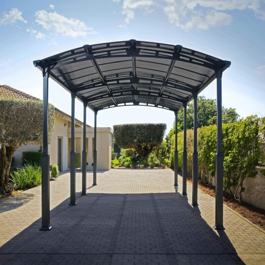 Canopia by Palram Carport Arcadia Alpine 863 x 359 cm Grå Canopia by Palram Carport Arcadia Alpine 863 x 359 cm Grå