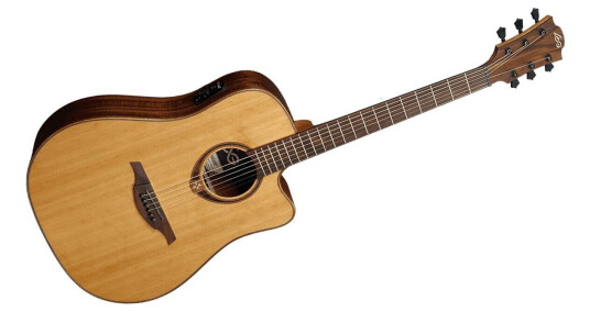 Lag Guitars Gla T118dce Dreadnought Cutaway Electro