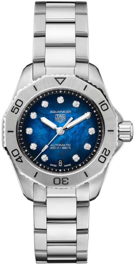 TAG Heuer Dameklokke WBP2411.BA0622 Aquaracer Professional Blå/Stål