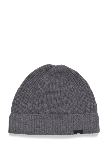 Mos Mosh Gallery Mmgseaman Knit Beanie - Grey - ONE SIZE Mos Mosh Gallery Mmgseaman Knit Beanie - Grey - ONE SIZE