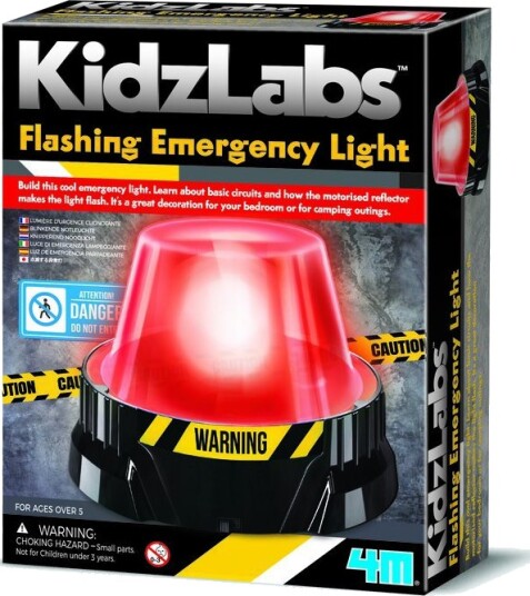 4M KIDZLABS / FLASHING EMERGENCY LIGHT 4M KIDZLABS / FLASHING EMERGENCY LIGHT