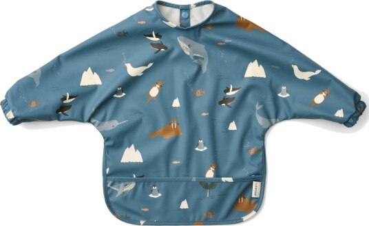 LIEWOOD Merle Cape Smekke i Vannavstøtende Resirkulert Polyester - Arctic Sea/Ocean View