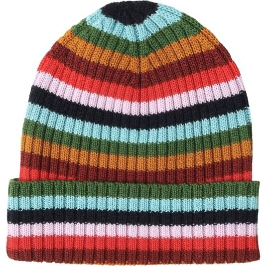 FUB Multi Stripe Rib Beanie 80-90 FUB Multi Stripe Rib Beanie 80-90