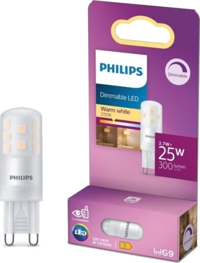 Philips LED-lampe G9 300 lm