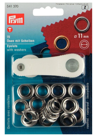 Maljer 15 stk 11 mm sølv Maljer 15 stk 11 mm sølv