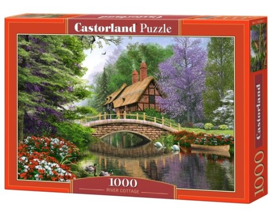 Castorland River Cottage 1000 Pcs 1000 Stykker Landskap 9 År Castorland River Cottage 1000 Pcs 1000 Stykker Landskap 9 År