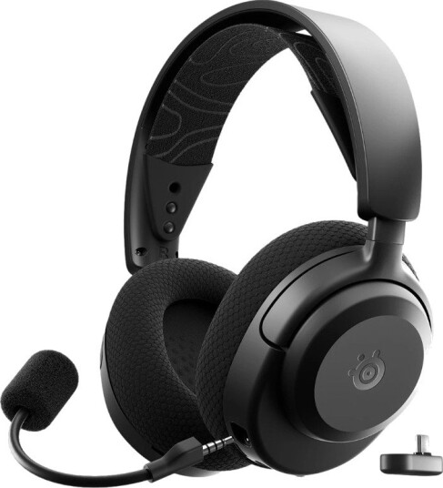 SteelSeries Arctis Nova 3 trådløst gamingheadset med 40 timer batterilevetid, Sort