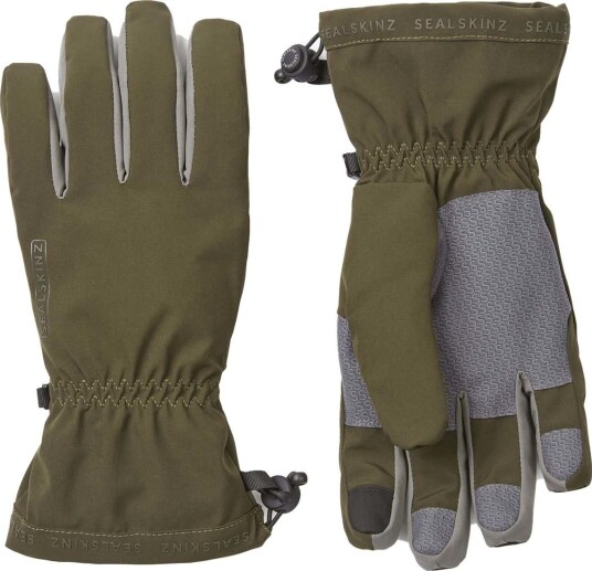 Sealskinz Waterproof Lightweight Gauntlet Olive S Sealskinz Waterproof Lightweight Gauntlet Olive S