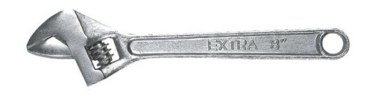 Toppverktøy Svensk Type Justerbar Skiftenøkkel 200 Mm Stålhåndtak (35D112)