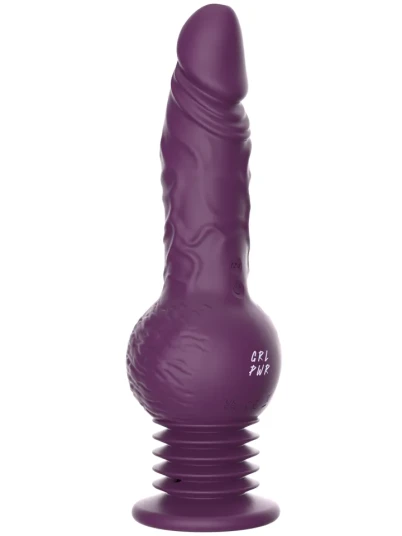 Grlpwr Drillme Thrusting Dildo Vibrator