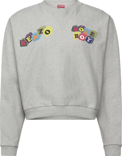 KENZO Sweat Boke Boy Batwing Sweatshirt PALE GREY/ XL KENZO Sweat Boke Boy Batwing Sweatshirt PALE GREY/ XL