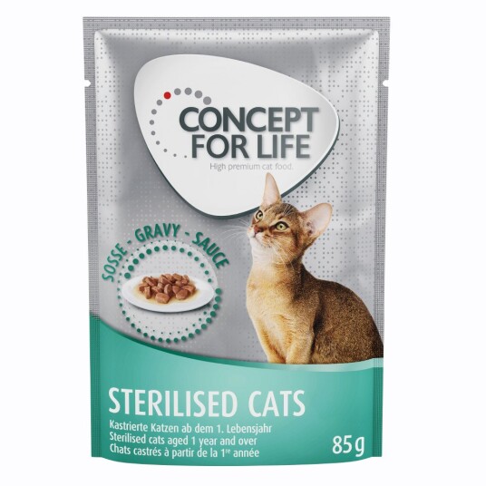 48 X 85 G Concept For Life 100 Kr Rabatt Sterilised Cats I Saus