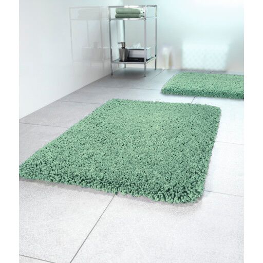 Spirella Highland badematte Ø60 cm grønn