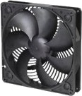 Silverstone Sst-Ap181 Kabinettvifte 180mm Svart
