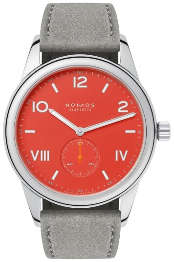 Nomos Glashütte Herreklokke N 723.GB Club Campus Orange/Lær Ø38.5 Nomos Glashütte Herreklokke N 723.GB Club Campus Orange/Lær Ø38.5