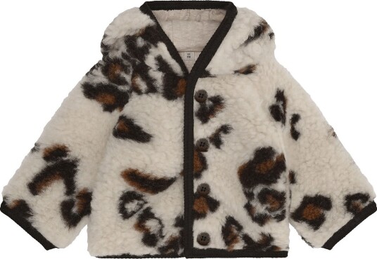 Huttelihut Jacket Wool Teddy Jacq W. Lin CEMENT 62