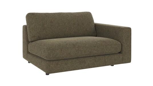 Rowico Home Duncan 1,5 seters ende H Grønn Brenda 77 129 x 103 x 78 cm Grønn
