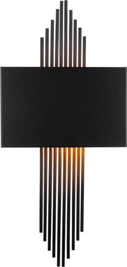 Vegg lampe Grelon Svart - Svart