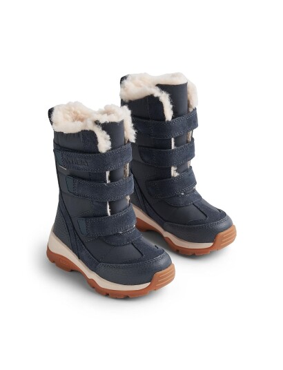 Wheat Winterboot Airy Tex - Navy - 29/18.9CM Wheat Winterboot Airy Tex - Navy - 29/18.9CM