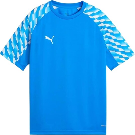 PUMA Trenings T Skjorte teamLIGA26 Blå/Hvit Barn størrelse 152 cm