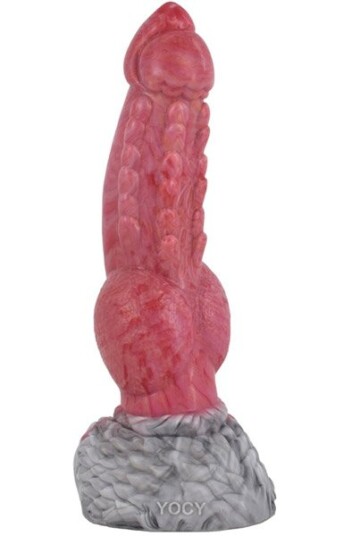 Pink Alien Dildo Monster Gyos 22 cm