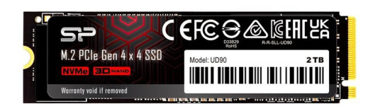Silicon Power Ud90 - Ssd - 2 Tb - Intern - M.2 2280 - Pcie 4.0 X4 (Nvme)