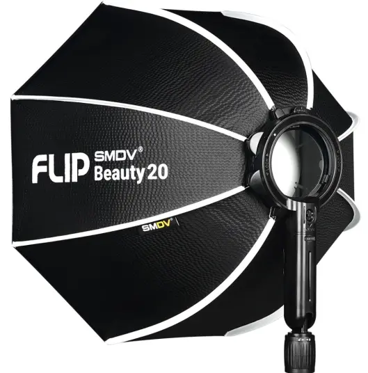 SMDV Speedbox Flip Beauty Dish 20 50cm Superrask softboks for Speedlite ø50cm SMDV Speedbox Flip Beauty Dish 20 50cm Superrask softboks for Speedlite ø50cm