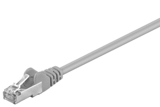 Goobay Cat 5E Koblingskabel Sf/Utp Grå - Kabellengde 15 M