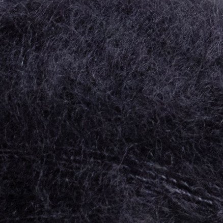 Järbo Fin Mohair Silke Garn 40 Svart Ravn