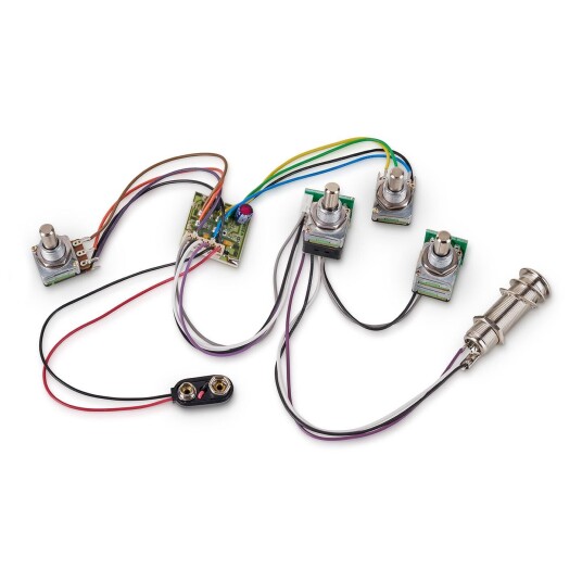 Mec 60014 - Active Bec 2 Electronics For Passive Pickups