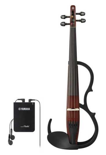 Yamaha Ysv-104 Silent Violin 4 String, Brun Finish