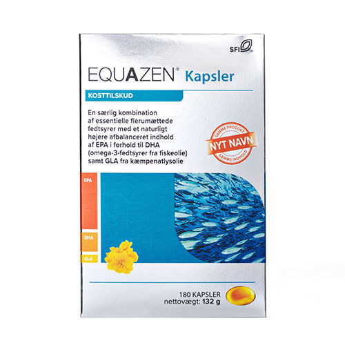 Equazen Eye QFiskeolje 500 mg 180 Kapslar Equazen Eye QFiskeolje 500 mg 180 Kapslar