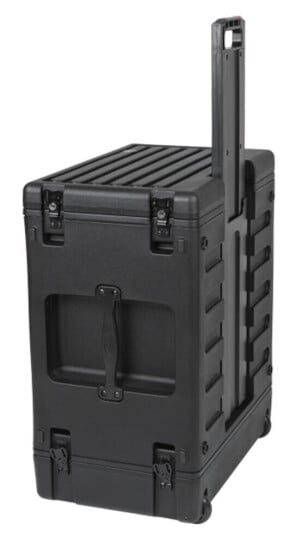 Skb R6uw 6u Rack Med Hjul Og Håndtak Skb R6uw 6u Rack Med Hjul Og Håndtak