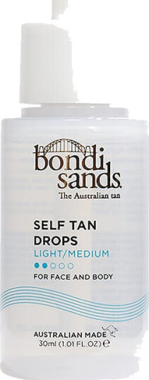 Bondi Sands Face Drops Light/Medium 30 ml Selvbruning