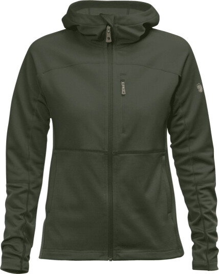 Fjellreven Women's Abisko Trail Fleece M , Deep Forest
