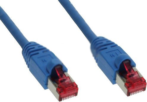 Inline 76400B 10 M Cat6 S/Ftp S-Stp Rj-45 Rj-45 Blå